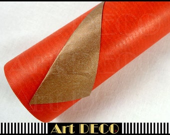 INPAKPAPIER #38 *ROOD-GOLD*