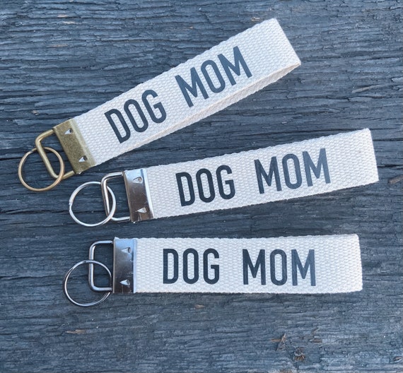 Dog Mom Keychain Etsy