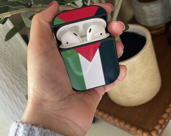 Air pods case Palestine falg