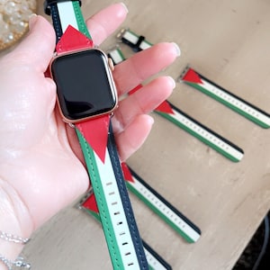 Palestine flag Apple Watch band