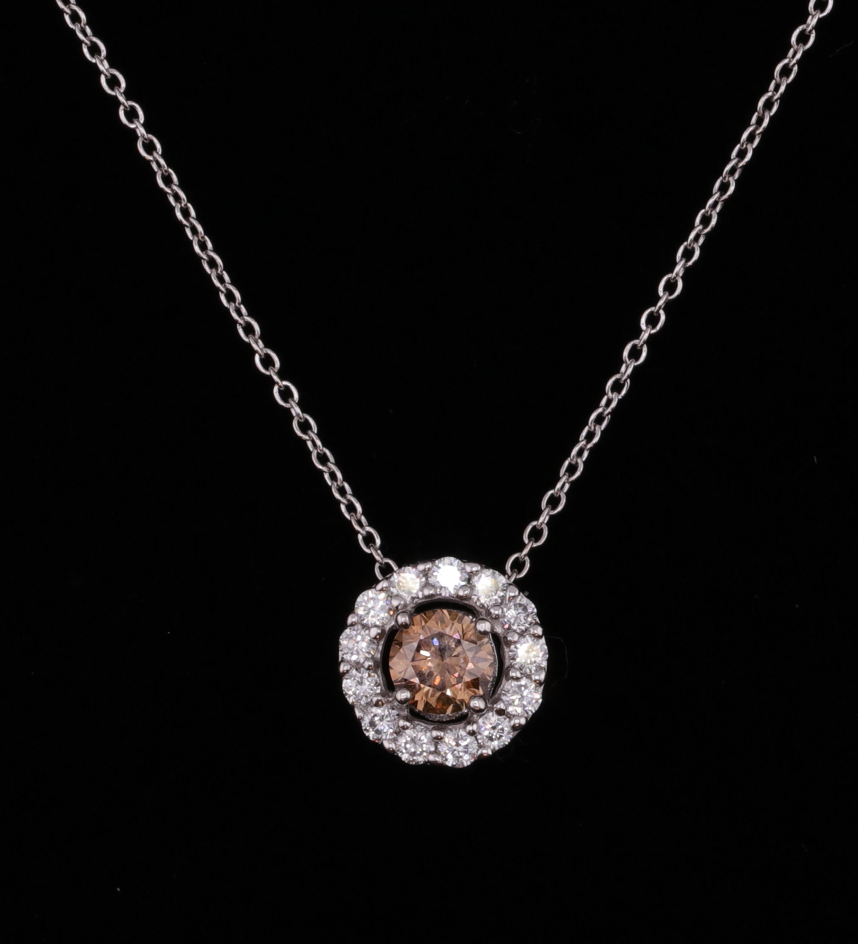 Le Vian Ladies' Chocolate Diamonds Fashion Pendant in 14k Strawberry Gold  YPWL92 886589089151 - Ladies Jewelry, Chocolate Diamonds - Jomashop