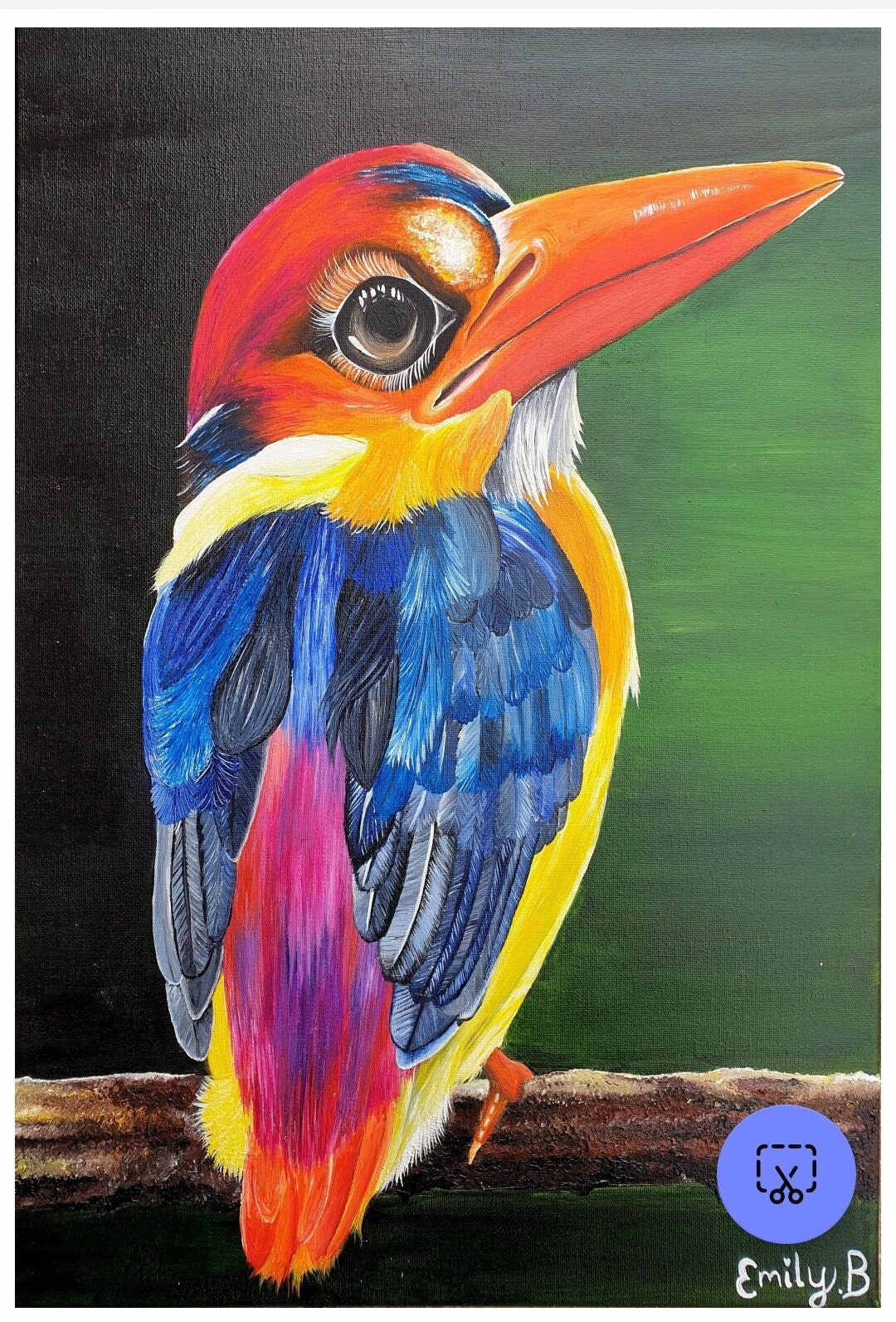 A3 Acrylic Painting - Etsy UK