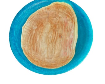 Wood and Resin Bowl