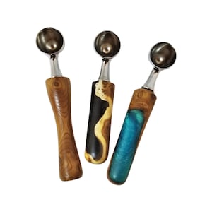 Wood Handle Coffee Scoop