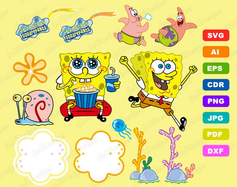 Free Free Spongebob Birthday Svg Free 801 SVG PNG EPS DXF File