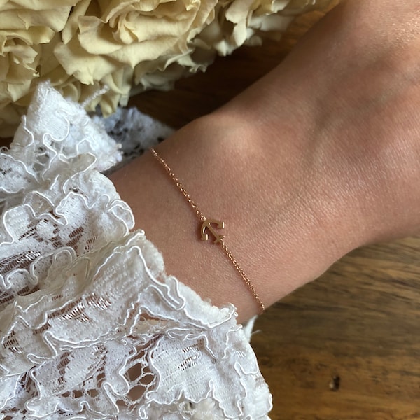 Anker Armband.rosegold .Freundschaftsarmband,Geschenk Trauzeugin,maritim,Geburtstagsgeschenk,beste Freundin,Geschenk Freunde