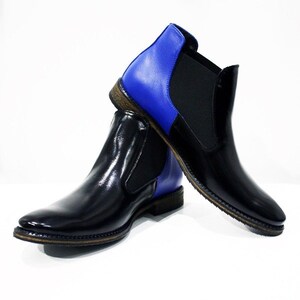 Modello Cisterna Handmade Colorful Italian Men Shoes image 1