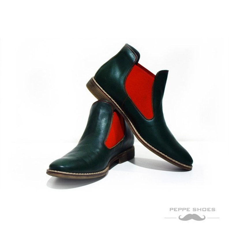 Modello Garda Handmade Colorful Italian Men Shoes image 1