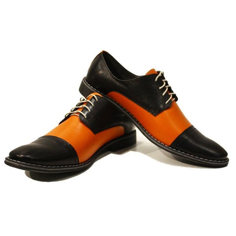 Modello Abaco Handmade Colorful Italian Men Shoes image 1