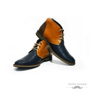 Modello Bergamo Handmade Zapatos Coloreados Italianos imagen 1
