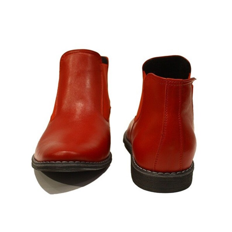 Modello Rosso Fait Main Chaussures italiennes de couleur image 2