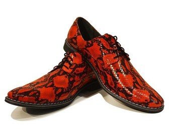 Modello Lucifero - Handmade Colorful Italian Men Shoes