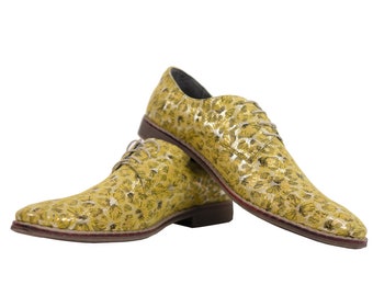 Modello Sunflowero - Hecho a Mano Zapatos Coloreados Italianos