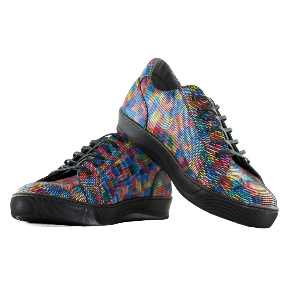 Sneakers kleurrijk - Etsy Nederland