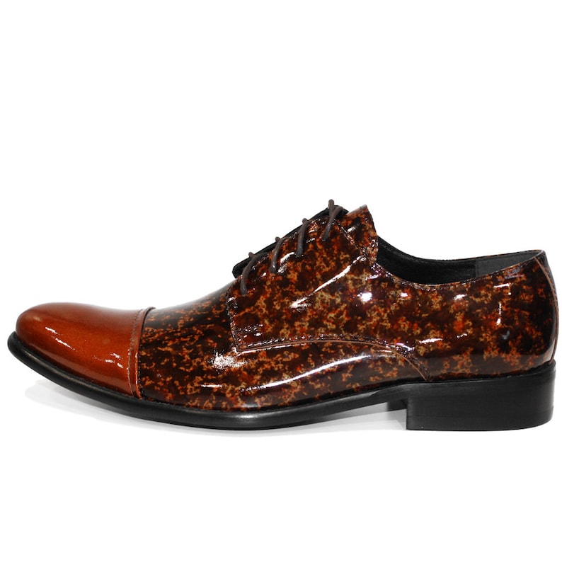 Handmade Colorful Italian Men Shoes Modello Trivia