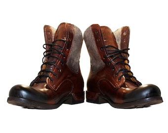 Modello Danerro - Handmade Men&#39;s Shoes Italian Leather Brown