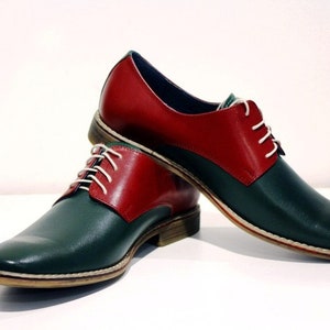 Modello Albenga Fait Main Chaussures italiennes de couleur image 1