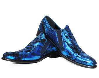 Modello Cremoto - Handmade Zapatos Coloreados Italianos