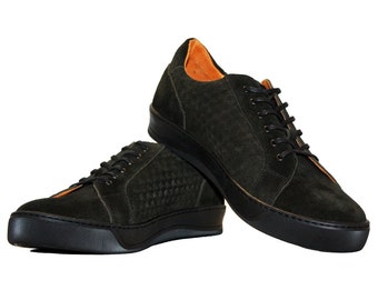 Modello Curcullo - Handmade Men's Shoes Italian Leather Black