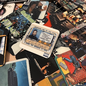 Music Album Custom Coaster Set, Personalized  Pick Any Genre,  House Warming,  Gift Exchange Spring Decor,  Home Decorations Trendy