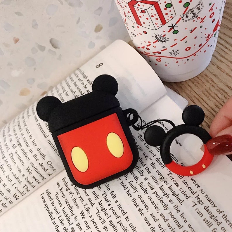 Mickey Mouse Airpods Case Disney With Key Ring - Etsy