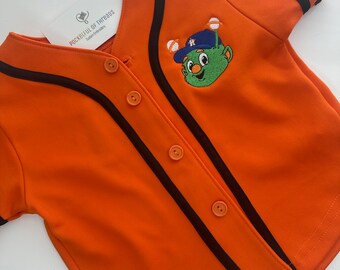 Embroidered Orbit Houston Baseball Jersey