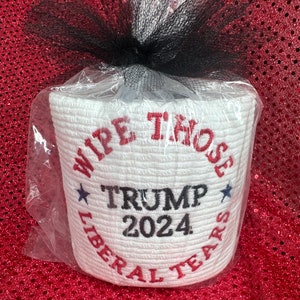 presidente trump carta igienica. regalo scherzoso. Donald trump per presidente 2024. regalo repubblicano. . Treno Trump. Natale divertente. Elefante bianco