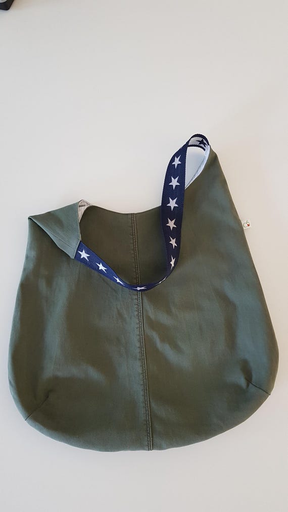 sustainable hobo bag | upcycling