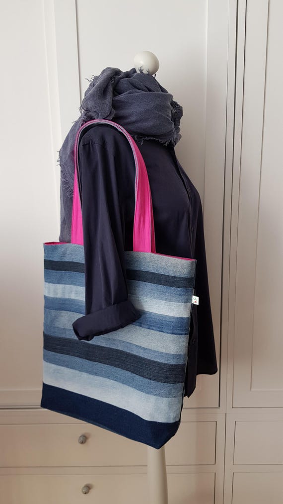 Shopper made from denim I upcycled