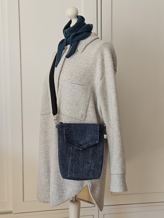 Jeans bag | Shoulder bag | Denim bag | Crossbody bag | Boho | Upcycling