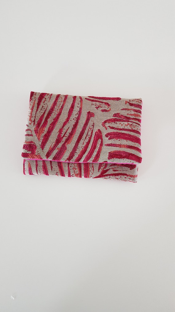 festive clutch | evening bag | party bag | upcycling