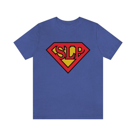 SLP Superhero Shirt speech Therapist 