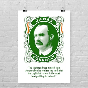 James Connolly Giclée POSTER / A1 / A2 / A3 / A4 / Irish Republican / Irish Hero / Ireland