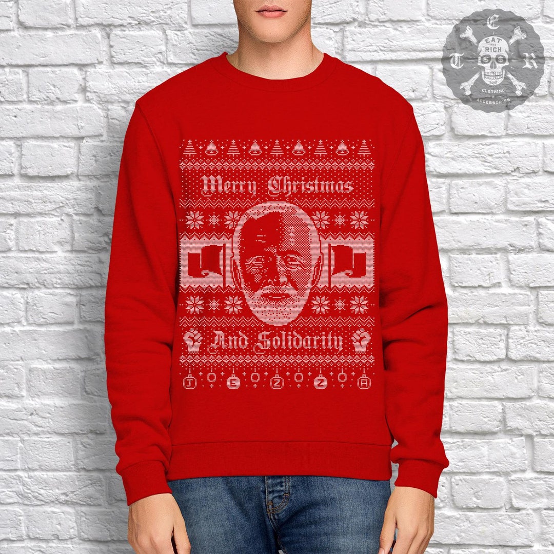 Merry Christmas and Solidarity SWEATSHIRT Ugly Sweater