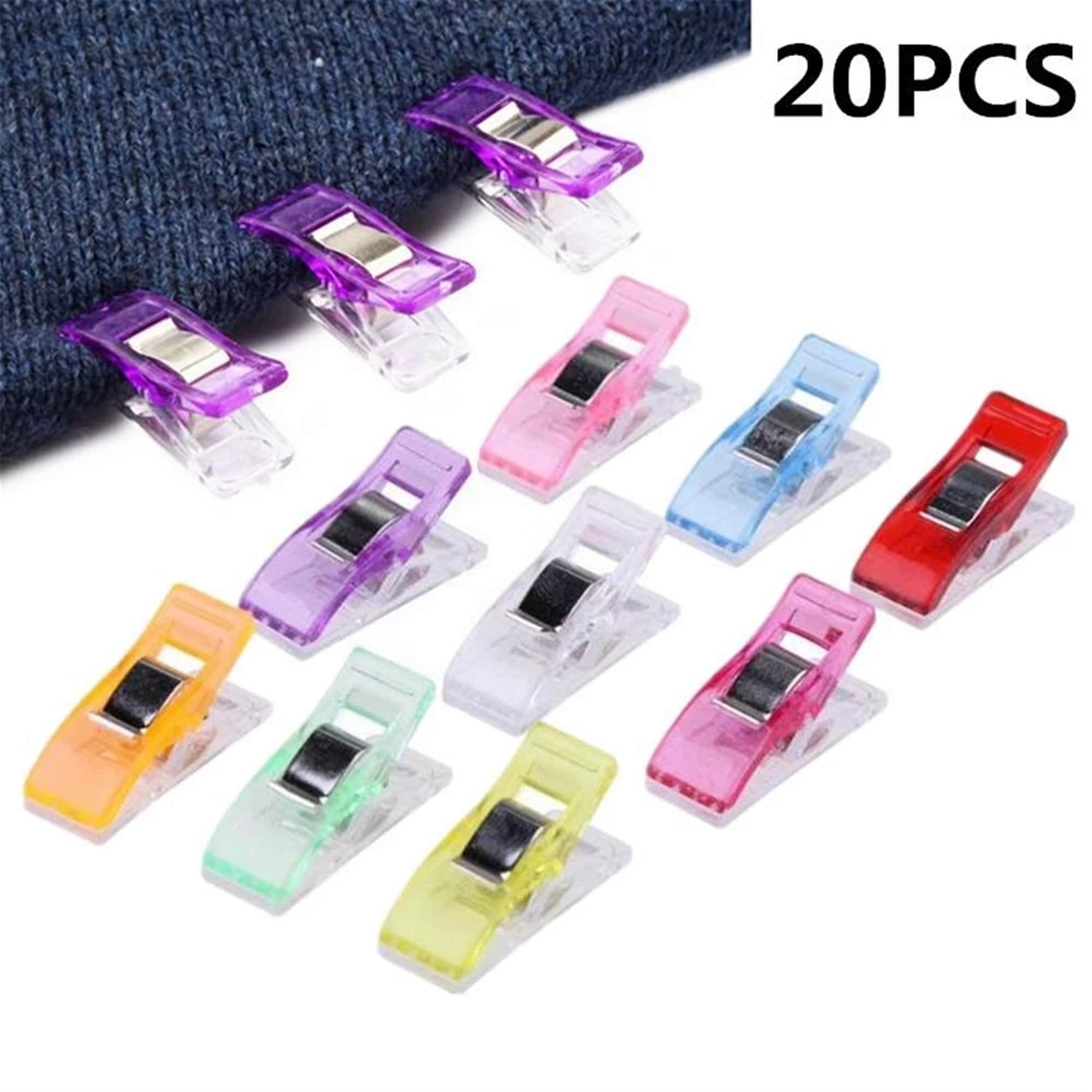 20Pcs Sewing Clips Multicolor Plastic Clips Fabric Clamps Etsy