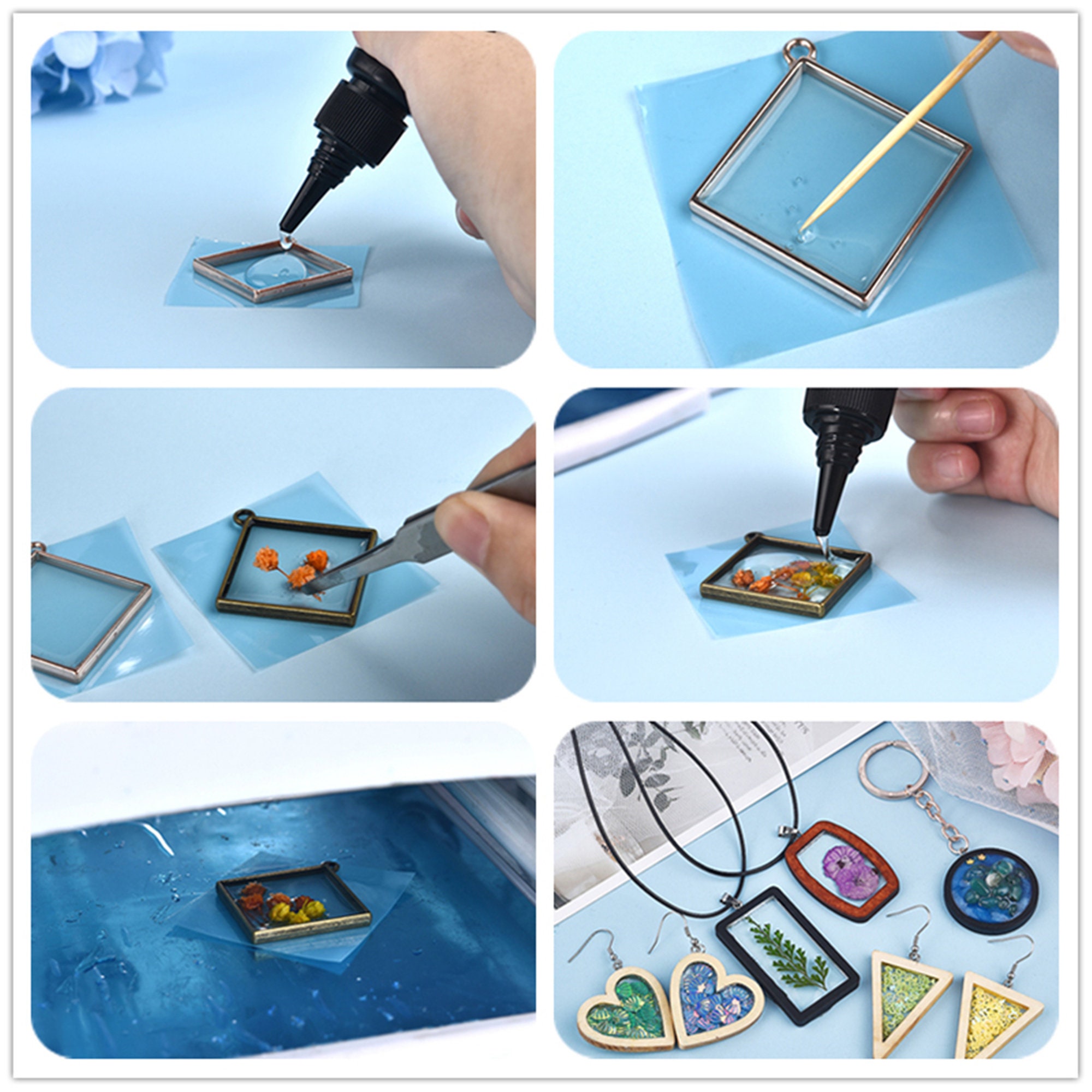 Quickdrying UV Resin Glue Clear Hard Resin Glue for DIY Epoxy Etsy