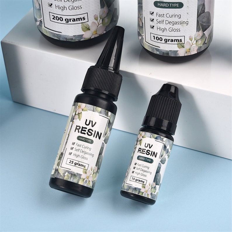 Quickdrying UV Resin Glue Clear Hard Resin Glue for DIY Epoxy Etsy