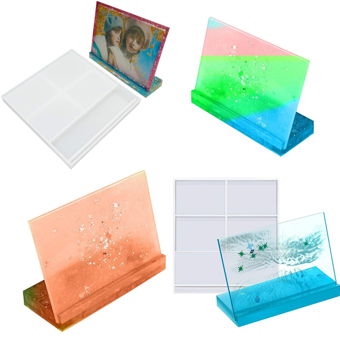 Photo Frame Resin Mold Photo Display Stand Mold Home Etsy