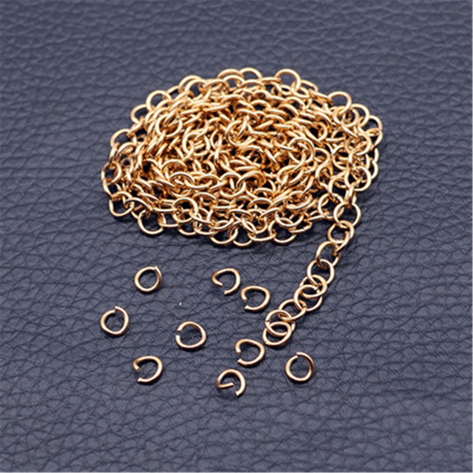 Diy metal goldplated open loop closed loop single loop Etsy