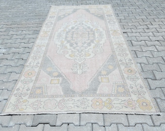 Oushak Rug, Vintage Wool Rug, Oriental Rug, Anatolia Rug, Antique Rug, Farm House Rug, Turkish Rug, Neutral Rug, Home Decor, Rug, A1318