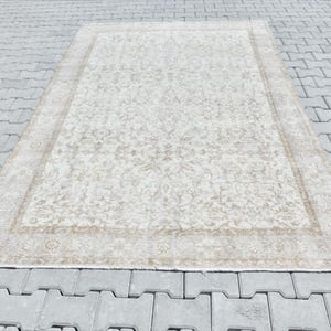 Oushak Rug, Vintage Rug, Handmade Rug, Wool Rug, Turkish Area Rug, Boho Rug, Oushak Carpet, Turkish Carpet, Area Rug, Anatolian Rug, S2057