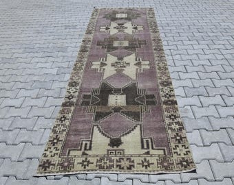 Läufer,Wollteppich,Handgefertigter Läufer,Küchenteppich,Weich Läufer,Oushak Teppichläufer,Anatolischer Teppich,M459