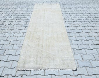 3x10 Runner Rug, Vintage Runner Rug, Oushak Runner Rug, Turkish Runner Rug, 3x10 Oushak Runner, 3x10 Rug, Bohemian Runner Rug, Runner, B4046