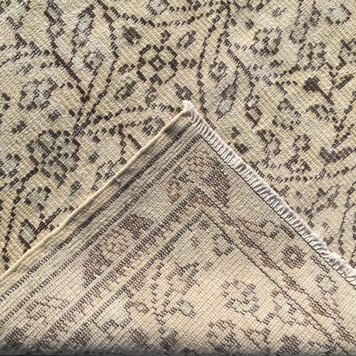 Handmade rug, Oushak Rugs, 3 x 6.6 feet, vintage rug, area rug,turkısh rug, bohemian rug,Antique rug,home decor rug,turkısh carpet - S shops 448