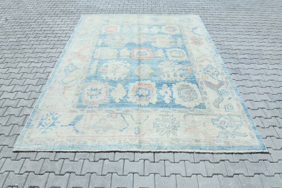 9x12 Rug,Area Rug 9x12,Oushak Large Rug,Oushak Rug 9x12,Turkish Large Rug,Turkish Rug 9x12,Vintage Area Rug,Oushak Area Rug,8.9x11.5Ft,S2299