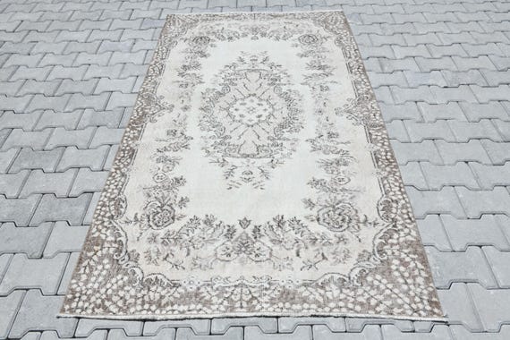 Turkish Small Rug, Oushak Rug, Organic Rugs, Kids Rug, Boho Rug, Gift Rug, Neutral Rug, Area Rug, Oushak Carpet, Turkish Carpet, Rugs, S2152