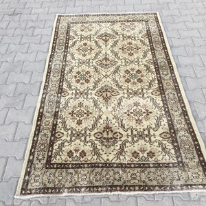 Turkish rug,Oushak Rug,Vintage Rug,Oushak carpet, Turkish carpet, Floor Rugs, Home Living, Rugs, bohemian rug, anatolian rug, carpet - S 237