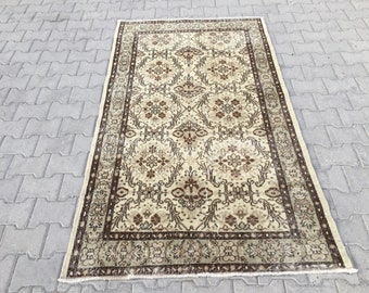 Turkish rug,Oushak Rug,Vintage Rug,Oushak carpet, Turkish carpet, Floor Rugs, Home Living, Rugs, bohemian rug, anatolian rug, carpet - S 237