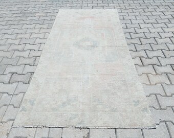Oushak Rug, Vintage Area Rug, Soft Rugs, Kitchen Rug, Handmade Rug, Turkish Rug, Living Room Rug, For Bedroom Rug, Kids Rug, Boho Rug, A1310