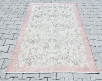 Oushak Carpet, Oushak Rug, Turkish Area Rug, Handmade Oushak Rug, Vintage Rug, Handmade Rug, Bohemian Rug, Living Room Rug, Soft Rug, N 22